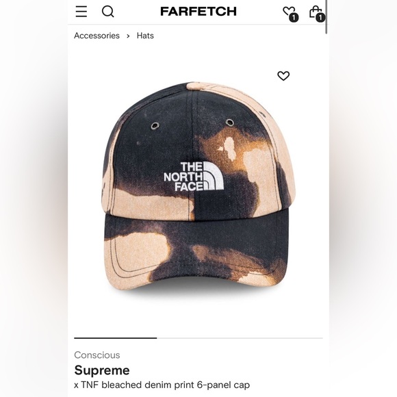 Supreme x The North Face Bleached cap - Picture 8 of 9